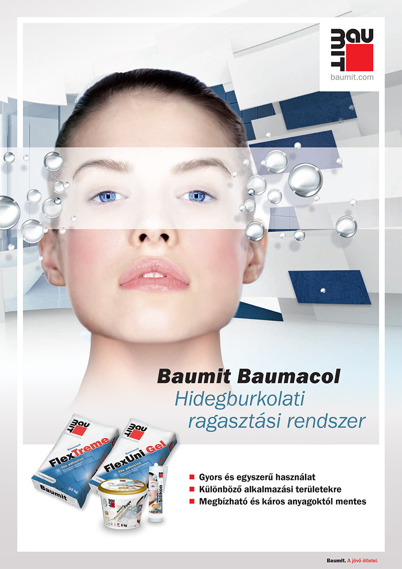 Baumit Baumacol Hidegburkolati ragasztási rendszer