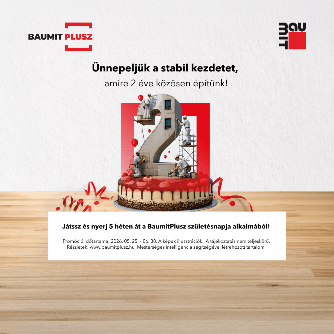 Baumit plusz, nyereményjáték