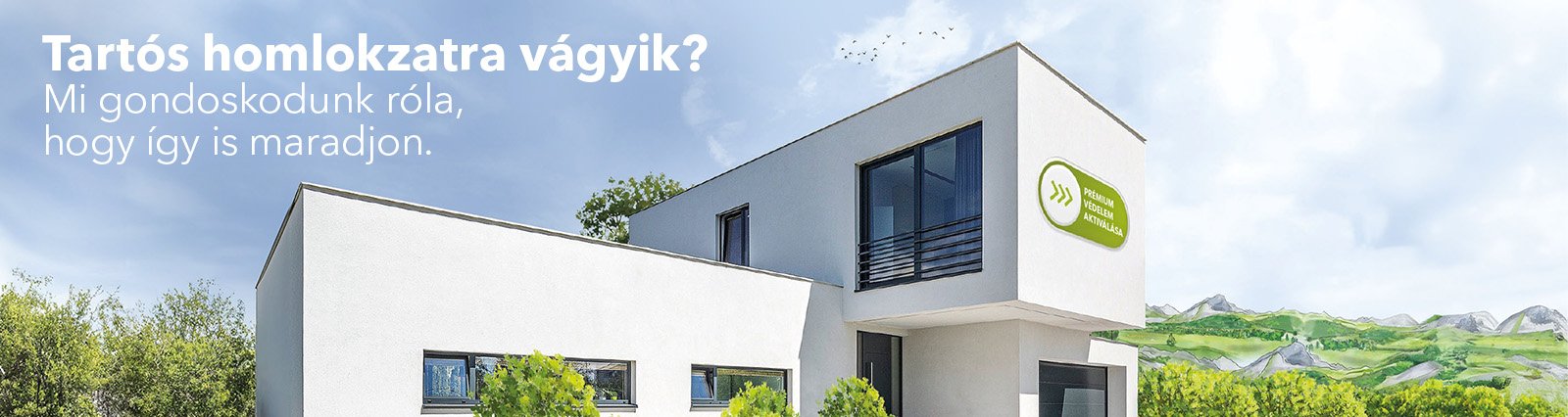 A homlokzati vakolatok új generációja: Baumit CrystalSet