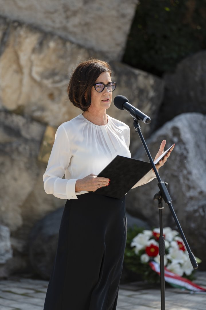 Járomi Judit Dorog Baumit bányásznapi beszéd