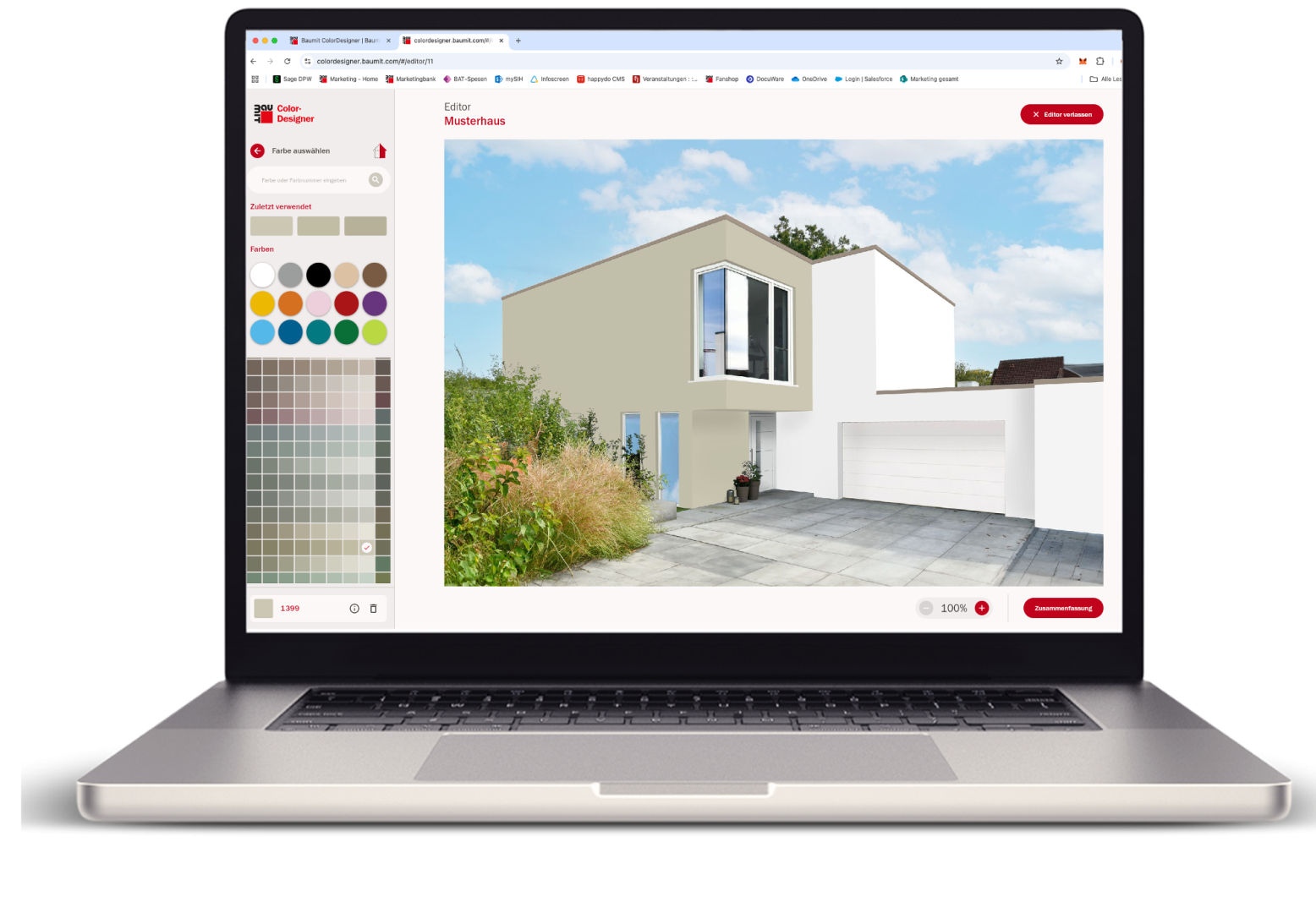 Baumit ColorDesigner Fassadenkonfigurator Baumit ColorDesigner Fassadenkonfigurator